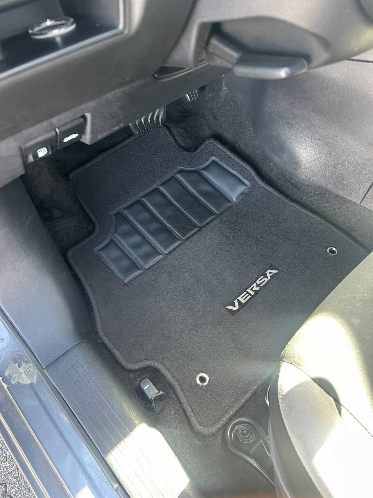 After: clean Versa mat
