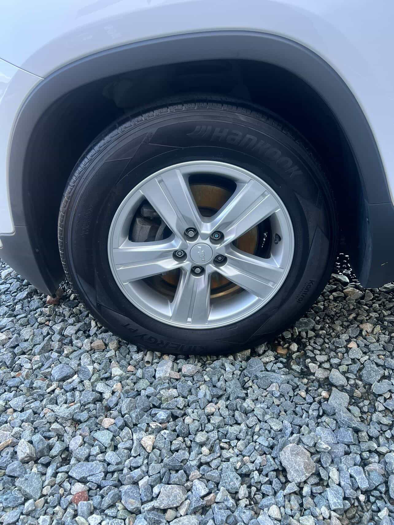 After: clean rim