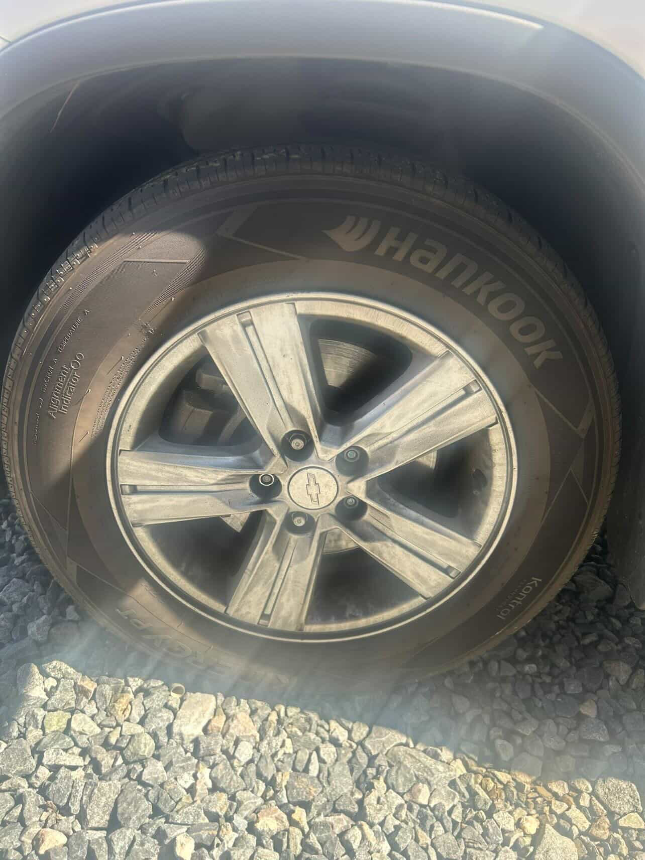 Before: dirty rim